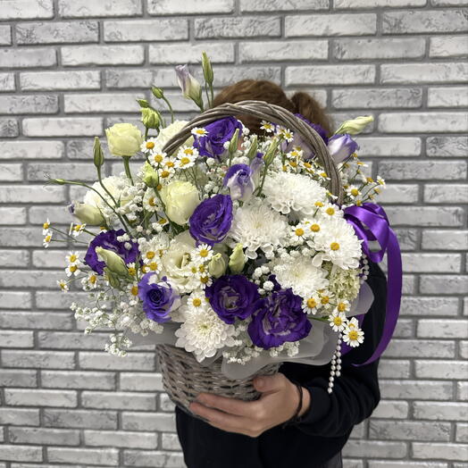 Корзина летняя 💜