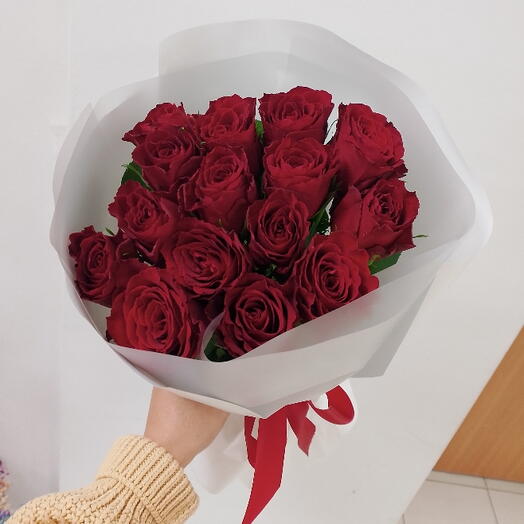 Красная Роза 15 шт