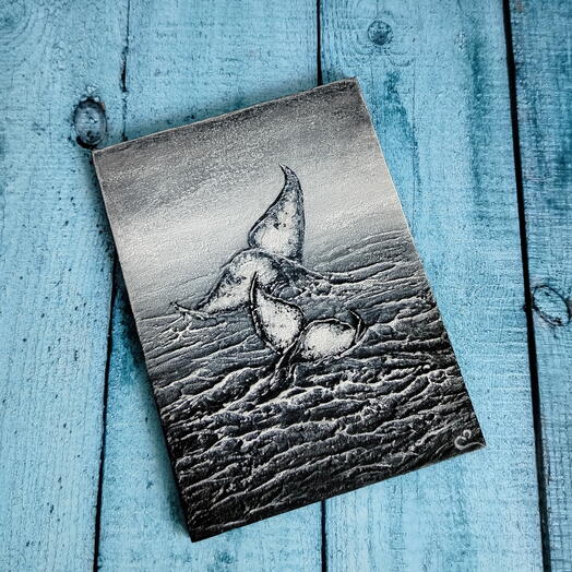 Картина "Туман" 15×20 см