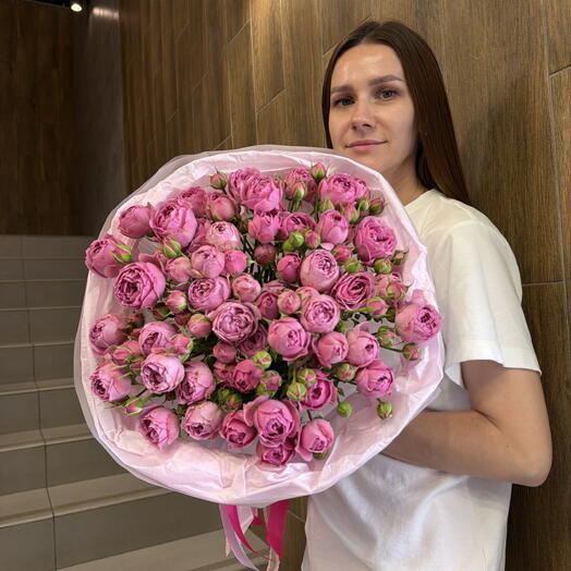 Пионовидные кустовые розочки
