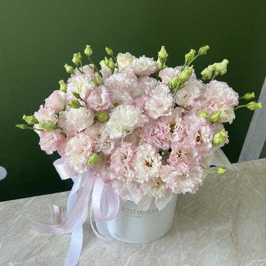 Композиция с эустомой 🌸