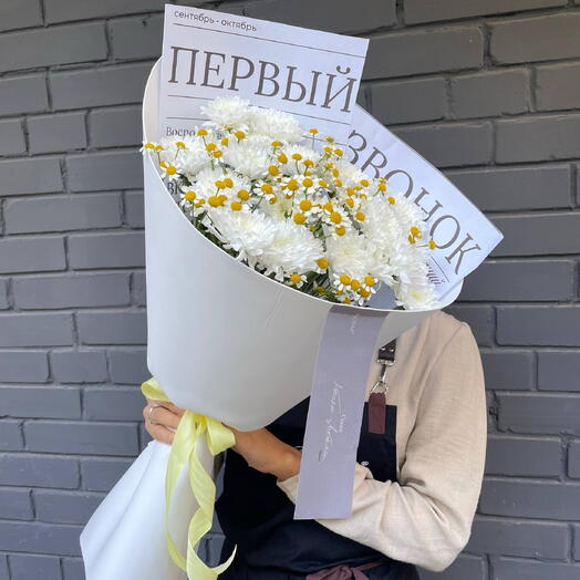 Букет учителю «Первый звонок»