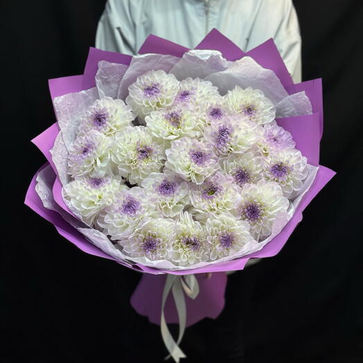Георгины 19 шт💜