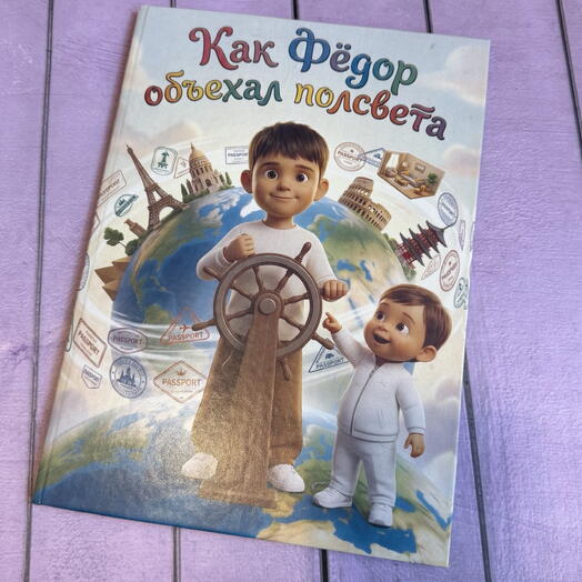 Именная книга  для мальчика