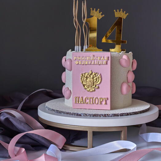 Торт на 14 лет