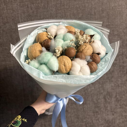 Не простой с орешками и хлопком