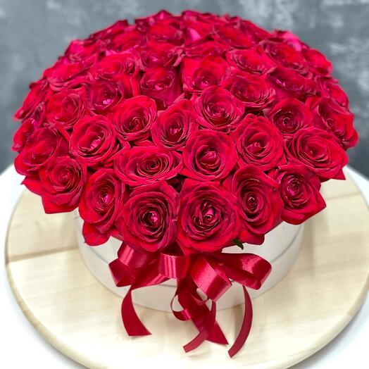 Rosas en Caja