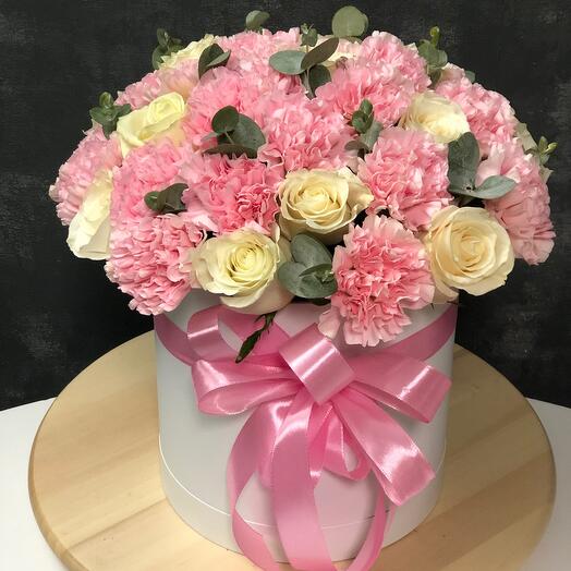 Flowers in a box