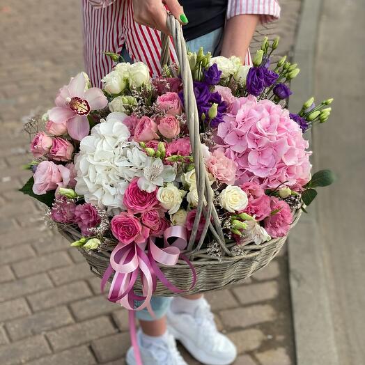 Корзина нежные чувства