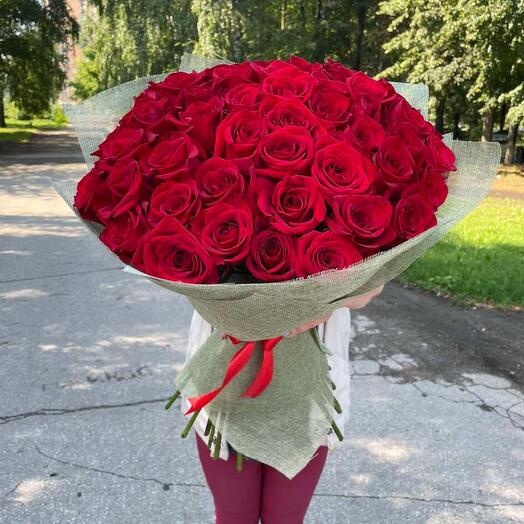 55 роз