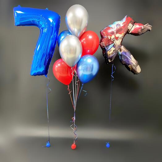 Balloons for Boy Transformers