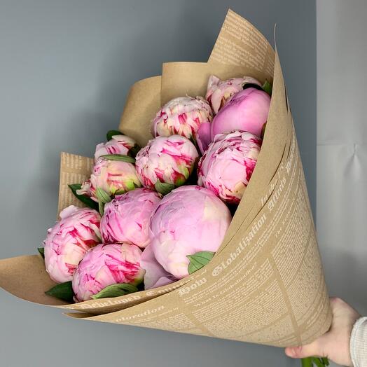 Peonies in crafting 11