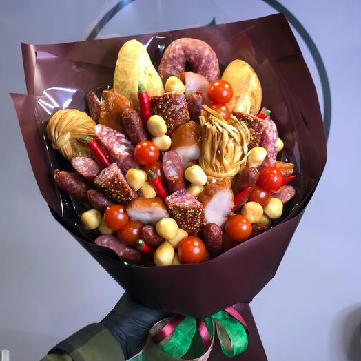 Мужской мясной букет