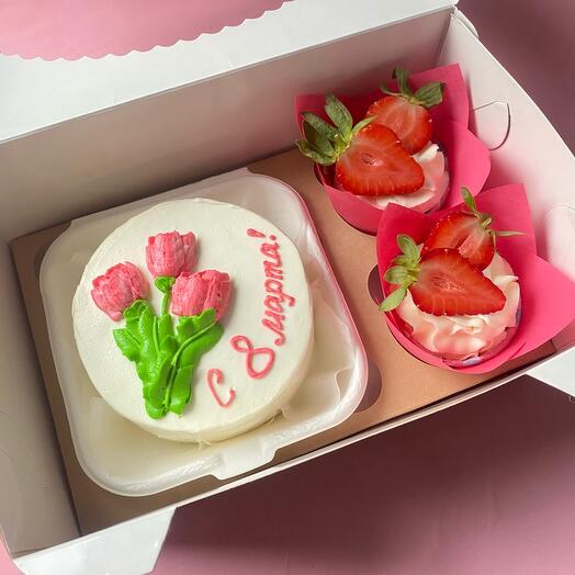 Бенто торт к 8 марту. Бенто торт на день рождения. Принимаю заказы на торты. Бенто торт к 8 марту. Торт улыбнись.