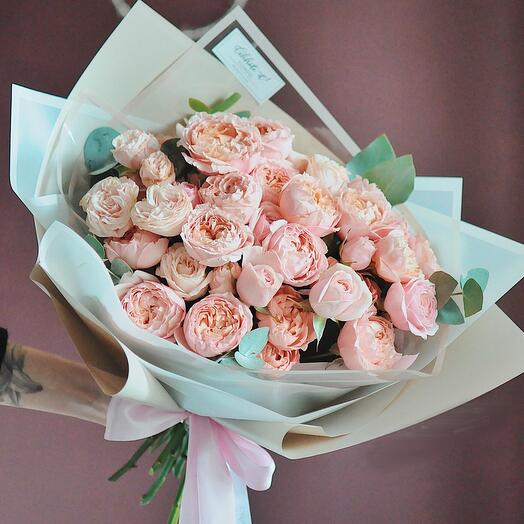 Peony - shaped roses