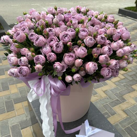 Цветы в коробке
