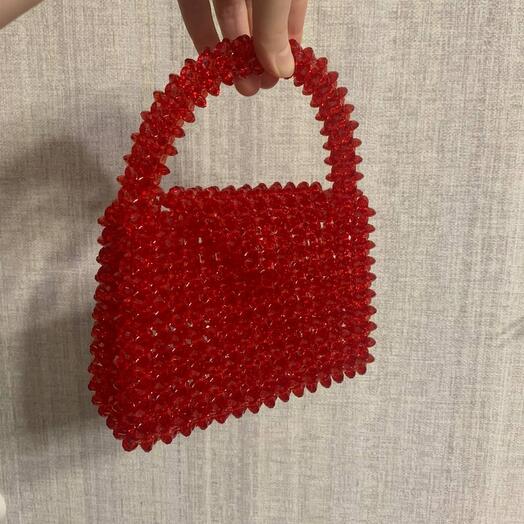 Яркая эффектная сумка ручной работы