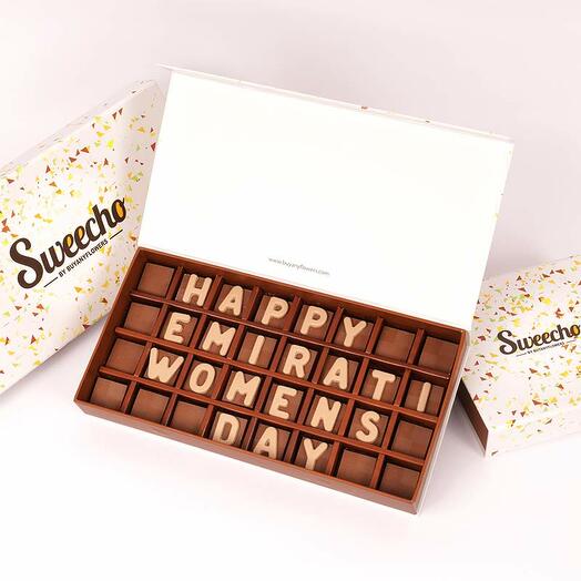 Emirati Womens Day Chocolates by Sweecho