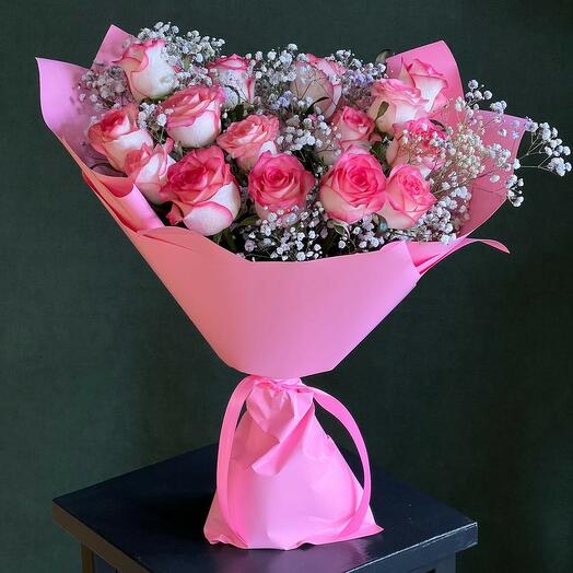 Ramo de rosas Rosadas"sueño Rosa"