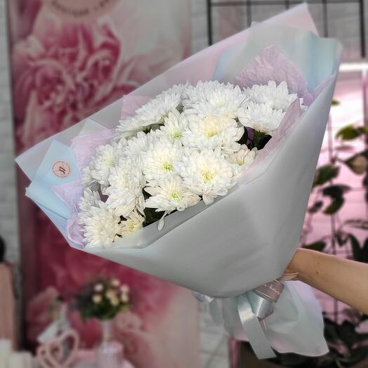 Bouquet of 5 chrysanthemums