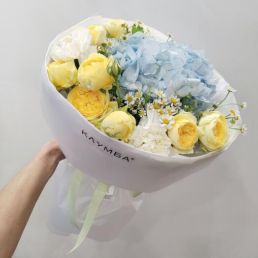 Author's composite bouquet of "Beloved"