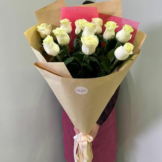 Букет из 11 метровых роз 🌹