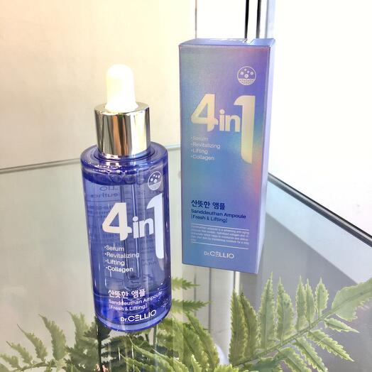 Увлажняющая сыворотка с коллагеном Dr. Cellio 4in1 Sanddeuthan Ampoule