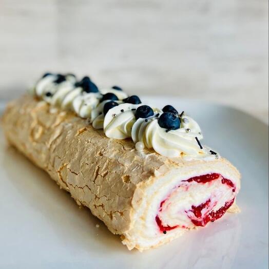 Меренговый рулет