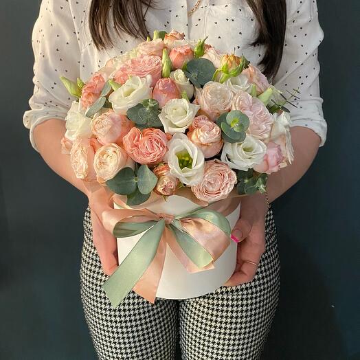 Flowers in a box "Tenderness"