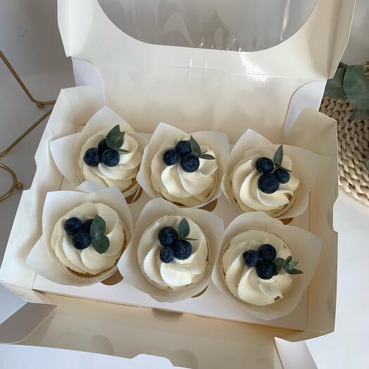 Cupcakes 6 pieces