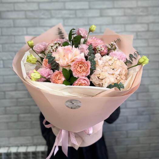 Нежный микс в пудровом