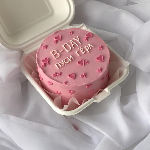 Бенто Торт в подарок B-DAY ПУСИ ГЕРЛ