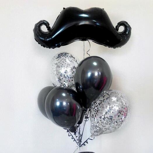 Фонтан из шаров - Усы