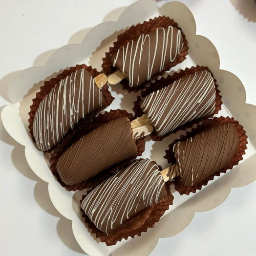 Bananas in chocolate 6 pcs/ Бананы в шоколаде 6 шт