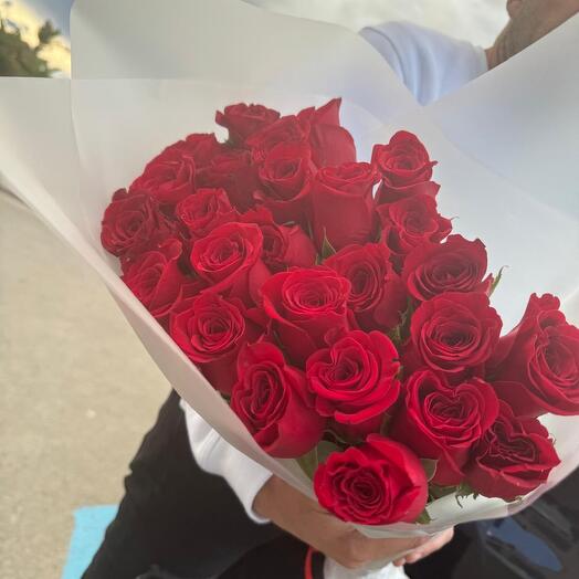 Red rose bouquet