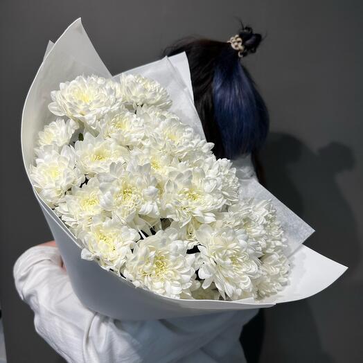 💐 "Безе" (5 кустовых хризантем)