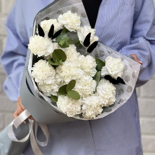 Букет из 15 диантусов