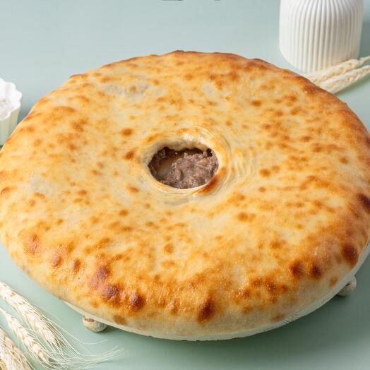 Осетинский пирог с мясом (фыдджын)