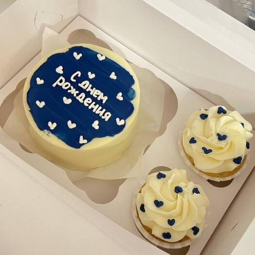 Сладкий  набор  бенто+ капкейки