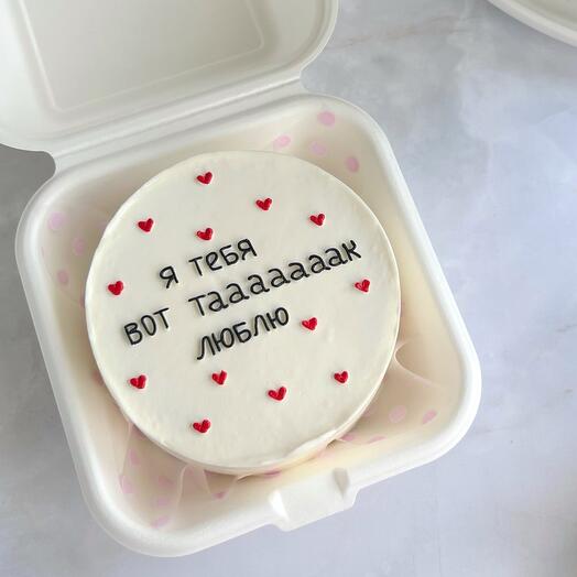 Bento cake for March 8th to my beloved girlfriend, wife
