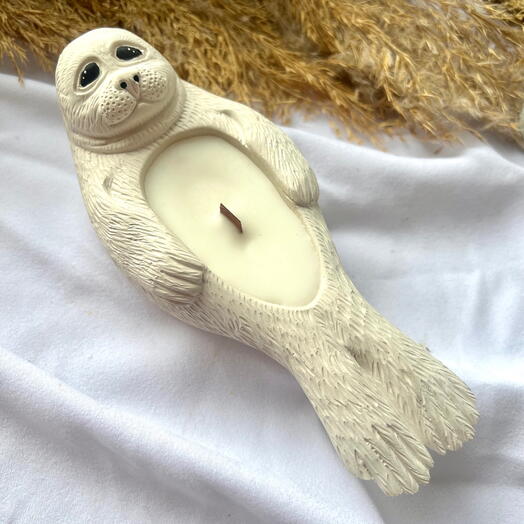 Свеча Нерпа аромат Чёрное море