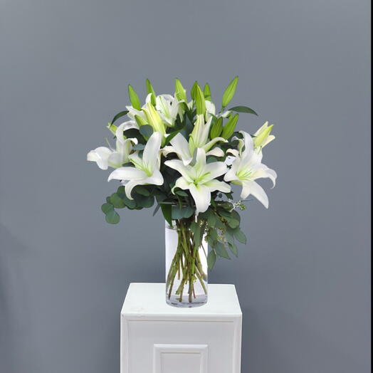 Pure Serenity Vase Arrangement