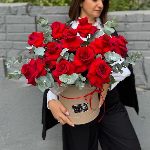 Коробка из французской розы