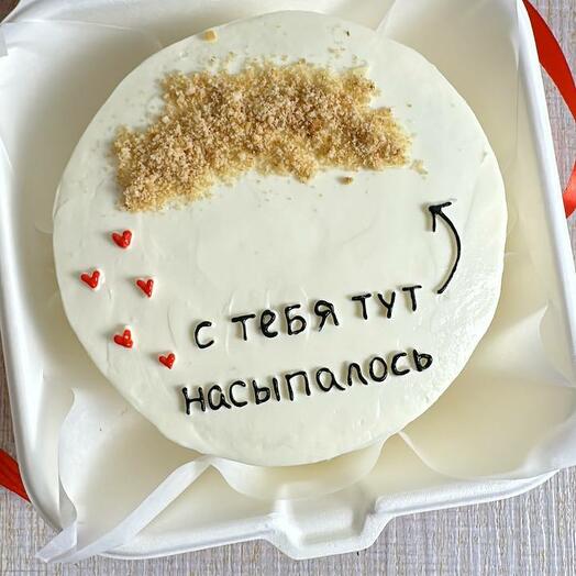 Бенто торт песок