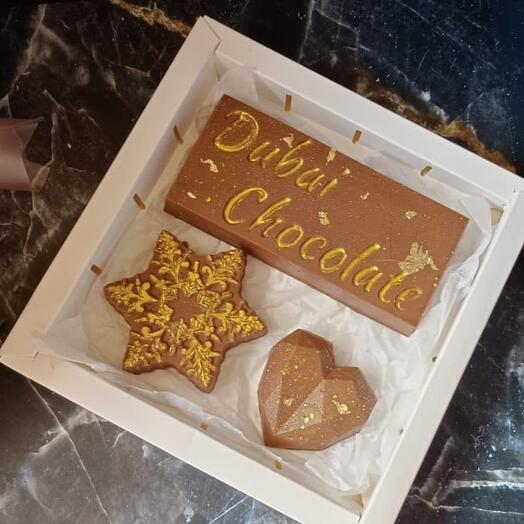 Новогодний набор дубайского шоколада