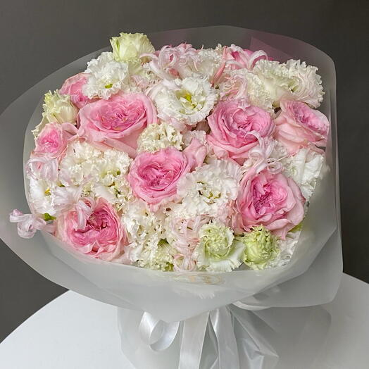 Pink mix with Ohara rose