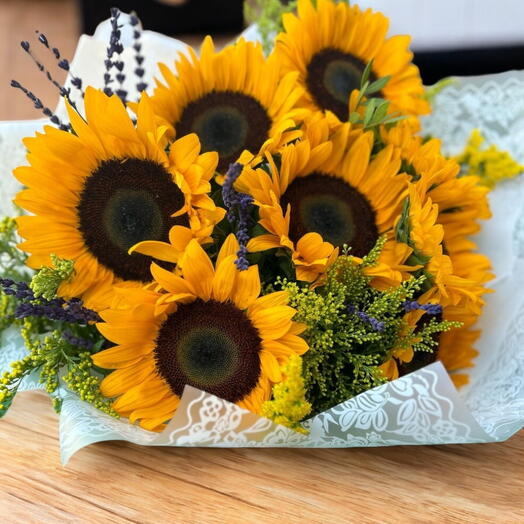 Sunshine Sunflower Bouquet