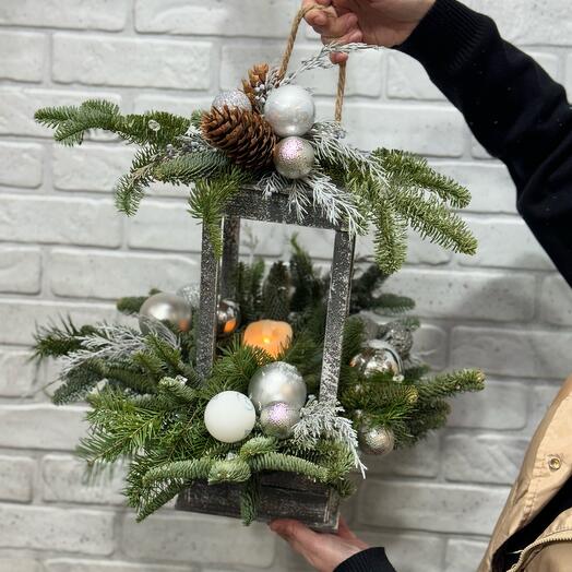 Новогодний фонарь