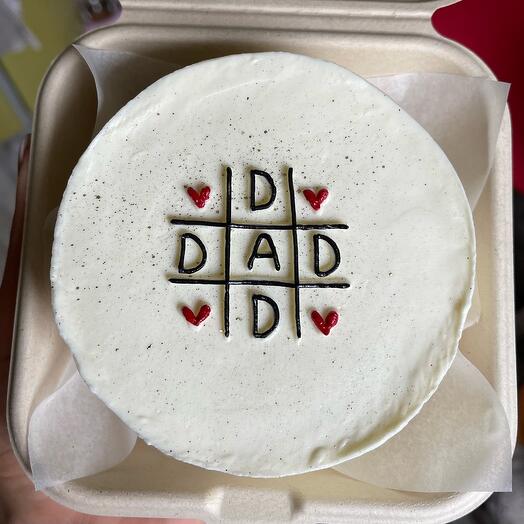 Бенто-тортик «DAD️»