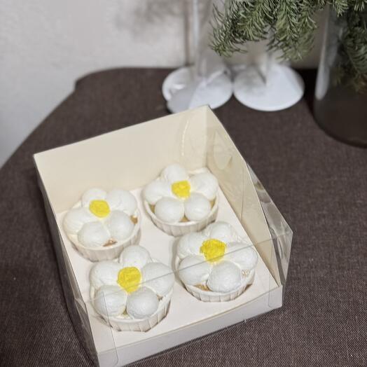 Капкейки ромашки